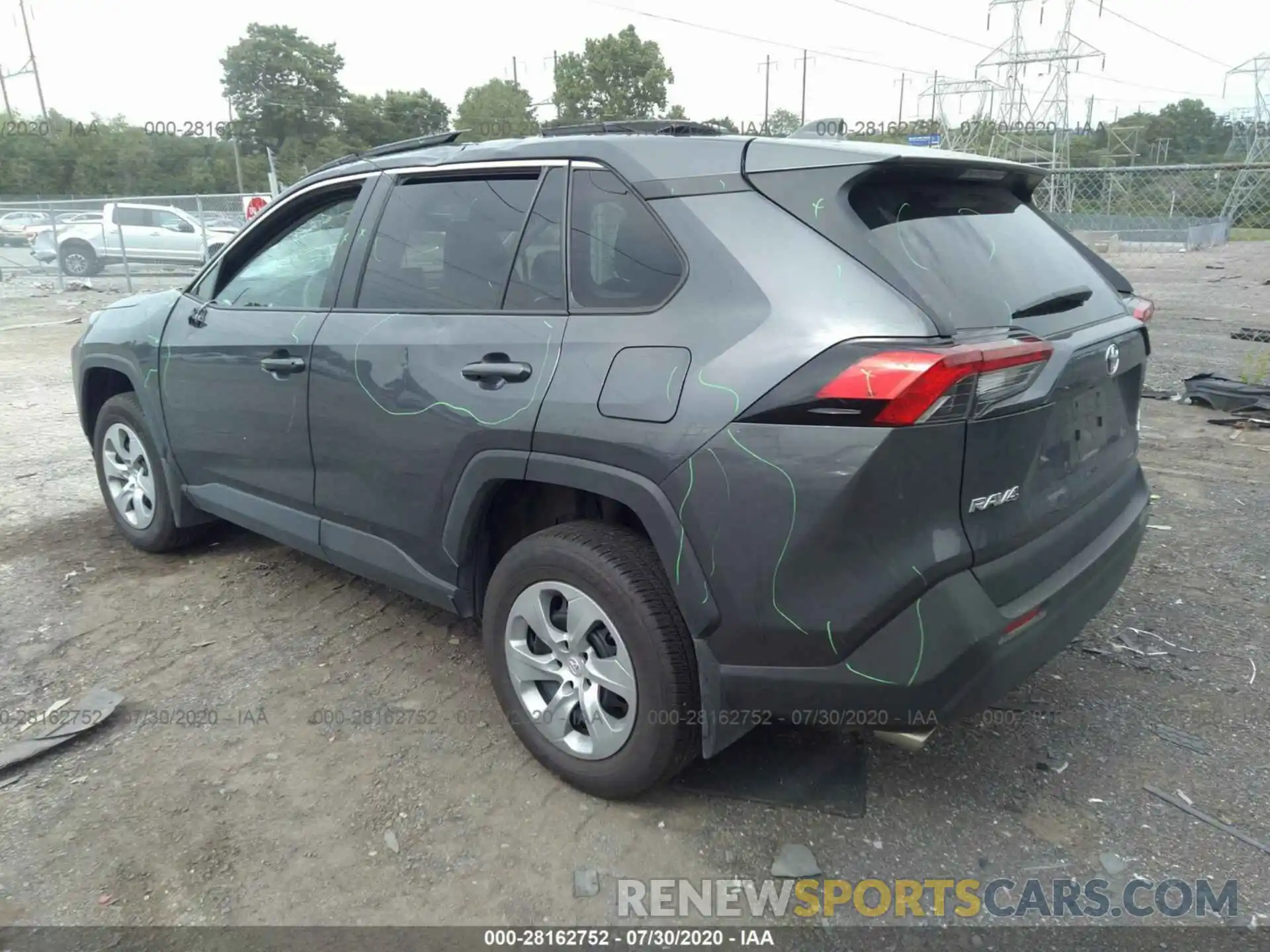 3 Photograph of a damaged car 2T3G1RFV8KW083114 TOYOTA RAV4 2019