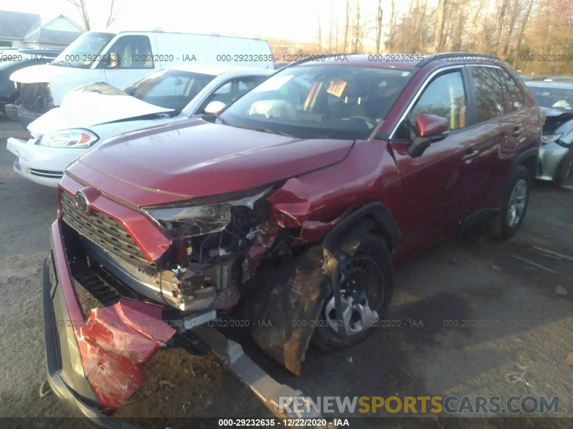 2 Photograph of a damaged car 2T3G1RFV9KC003563 TOYOTA RAV4 2019