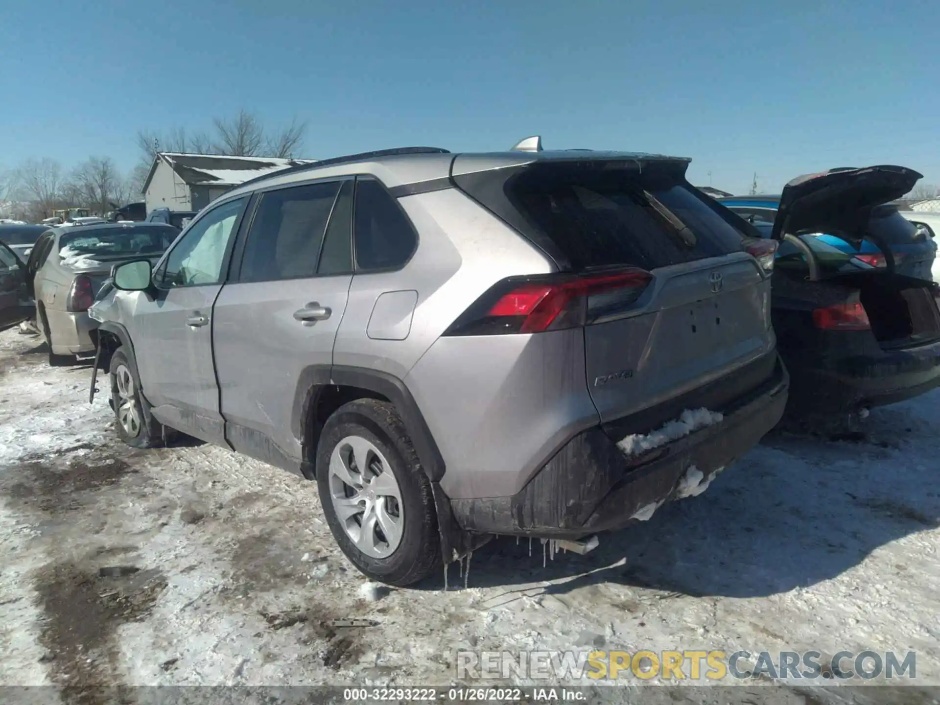 3 Photograph of a damaged car 2T3G1RFV9KC006415 TOYOTA RAV4 2019