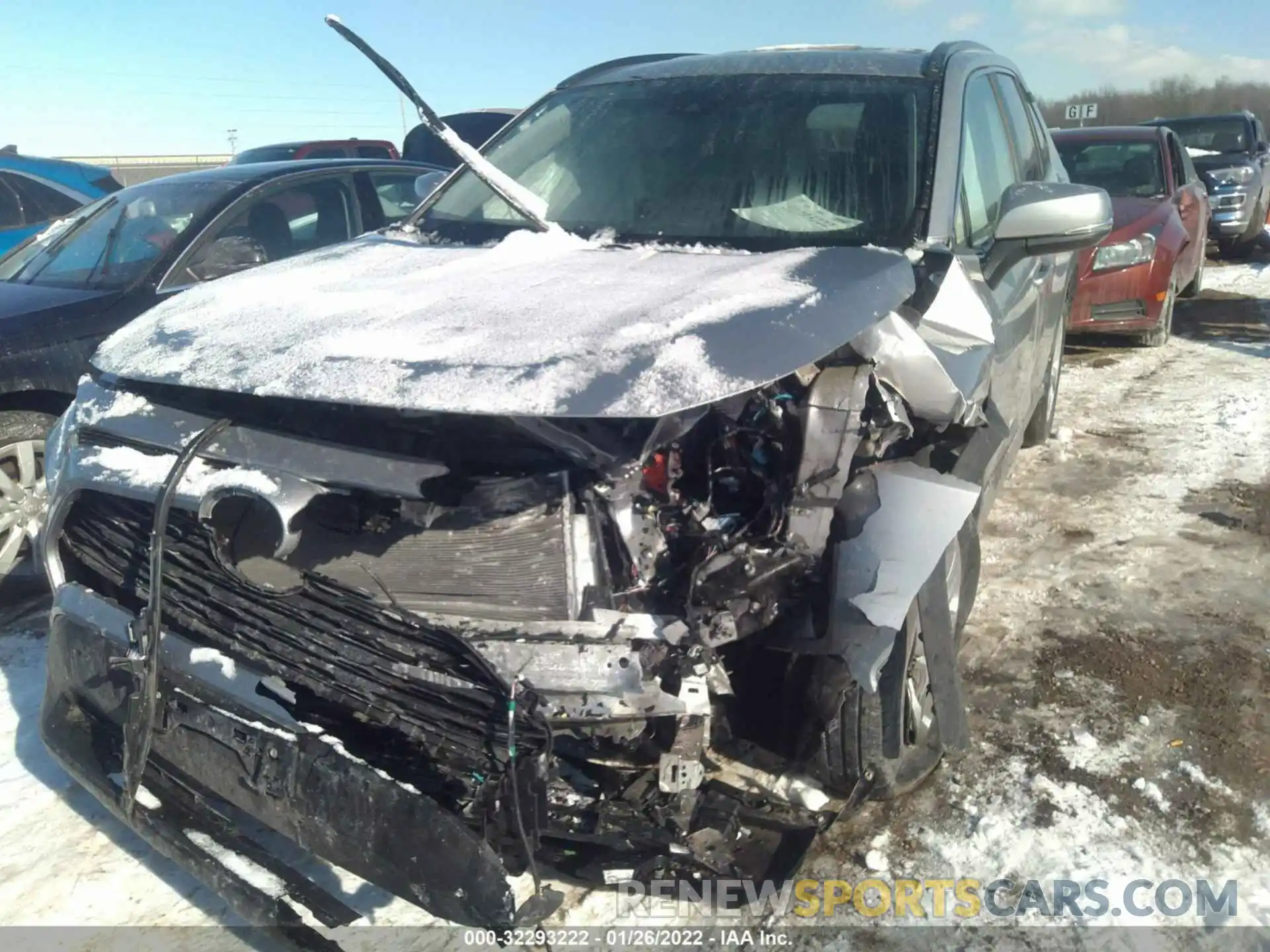 6 Photograph of a damaged car 2T3G1RFV9KC006415 TOYOTA RAV4 2019