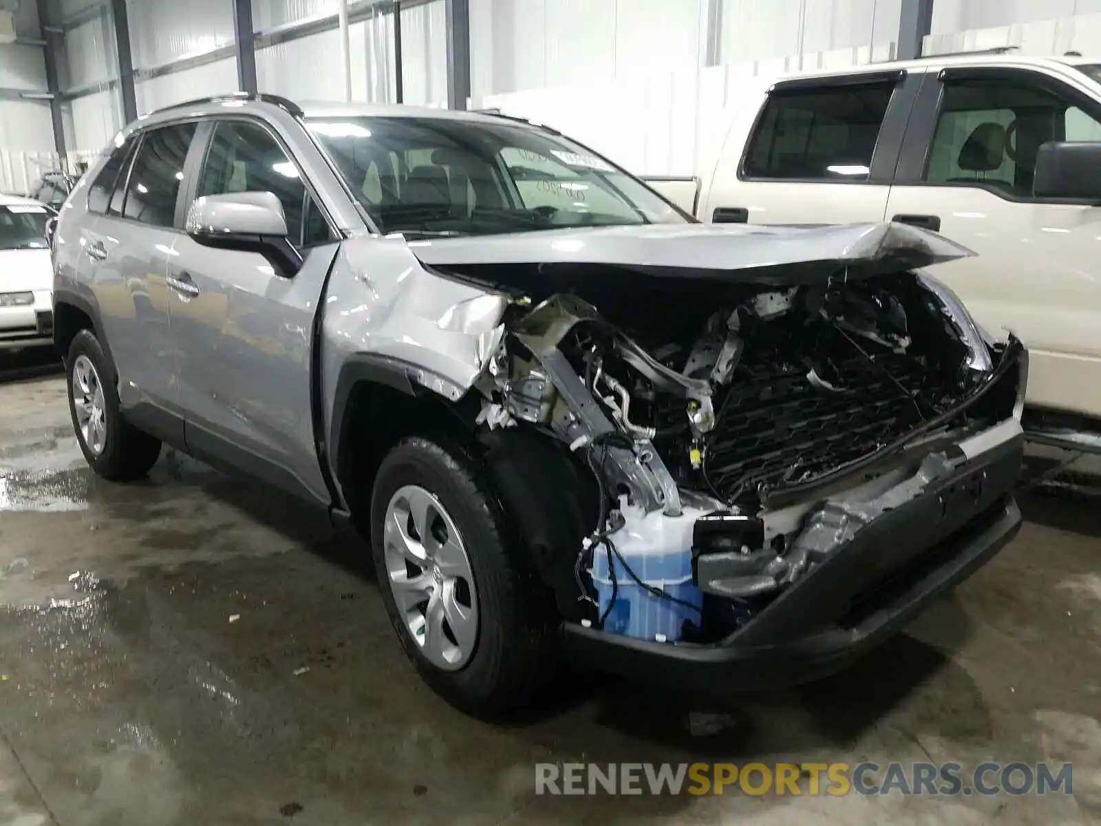 1 Photograph of a damaged car 2T3G1RFV9KC023411 TOYOTA RAV4 2019