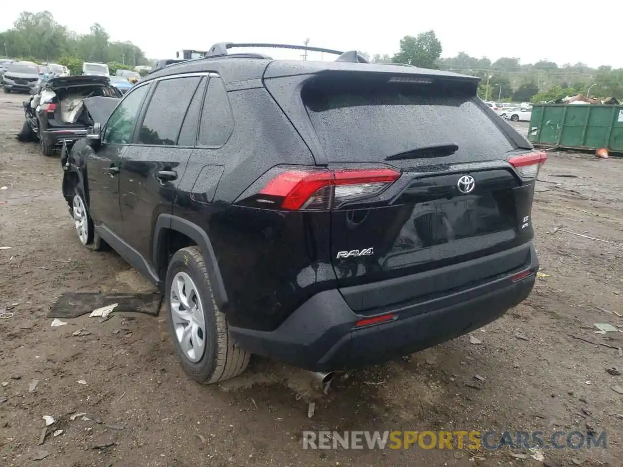 3 Photograph of a damaged car 2T3G1RFV9KC058000 TOYOTA RAV4 2019