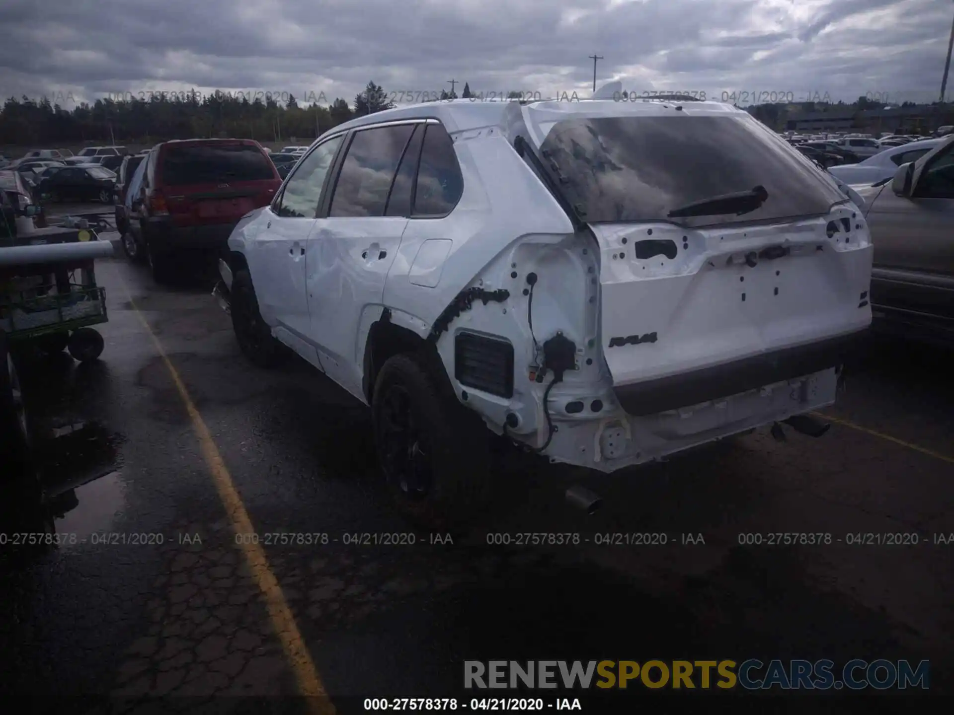 3 Фотография поврежденного автомобиля 2T3G1RFV9KC059874 TOYOTA RAV4 2019