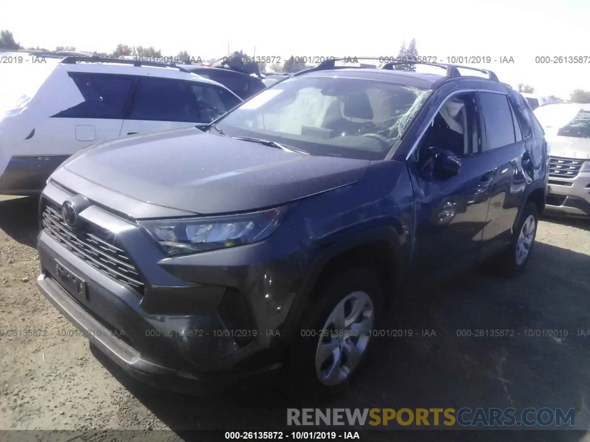 2 Фотография поврежденного автомобиля 2T3G1RFV9KW049439 TOYOTA RAV4 2019