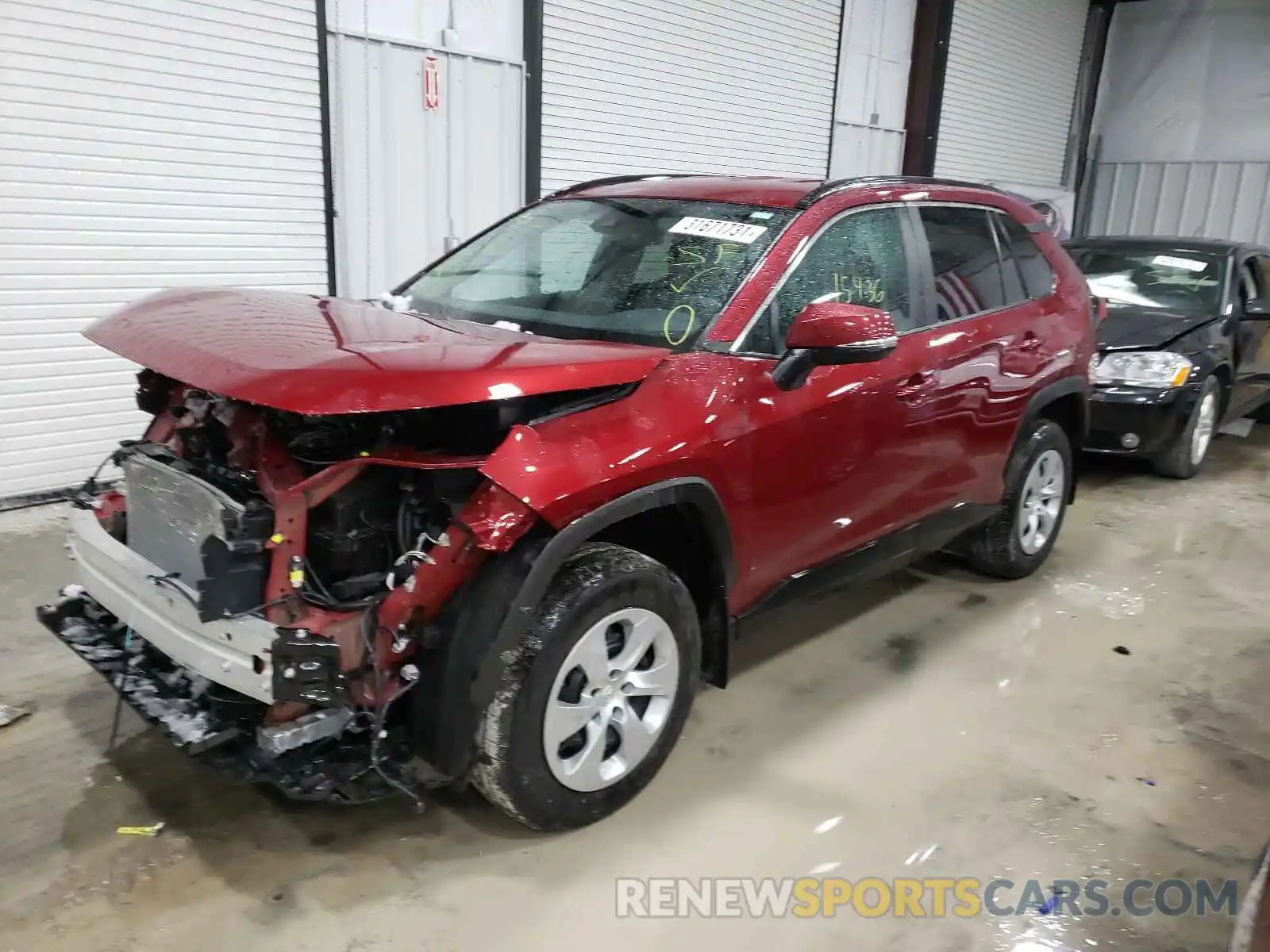 2 Photograph of a damaged car 2T3G1RFV9KW073868 TOYOTA RAV4 2019