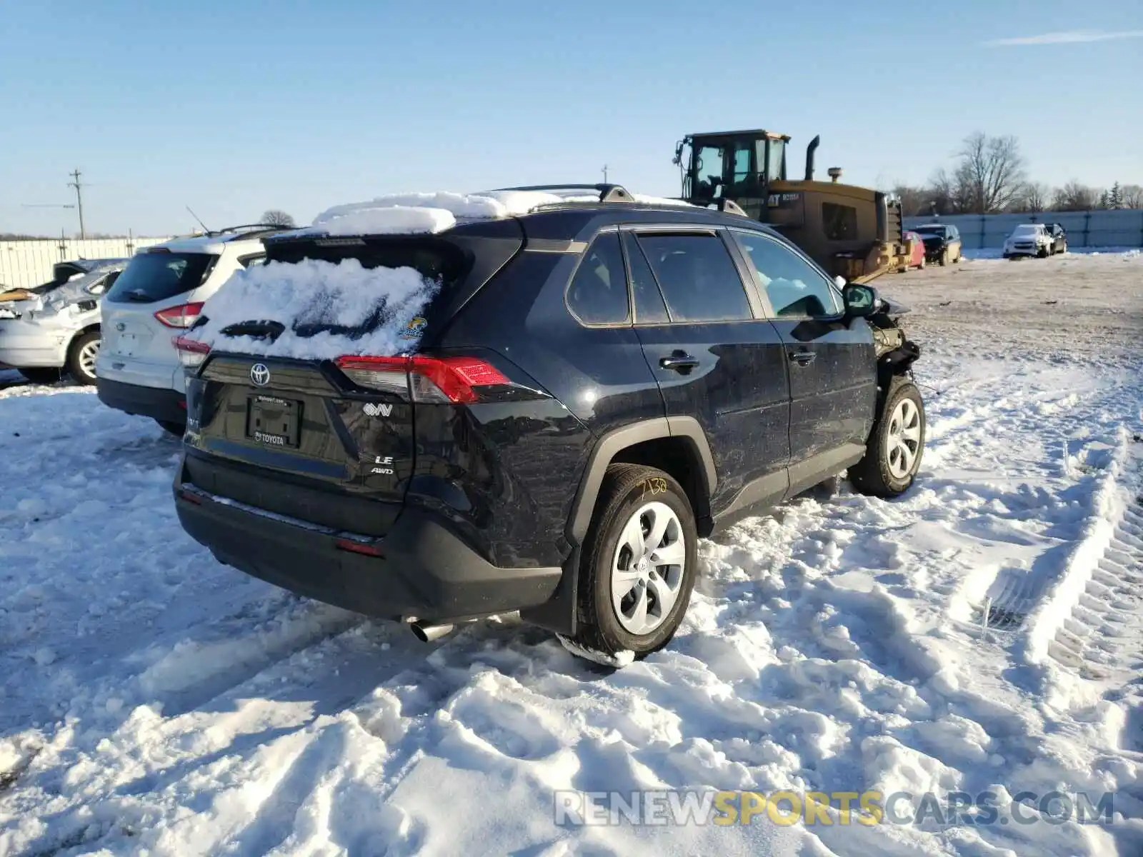 4 Photograph of a damaged car 2T3G1RFV9KW076771 TOYOTA RAV4 2019