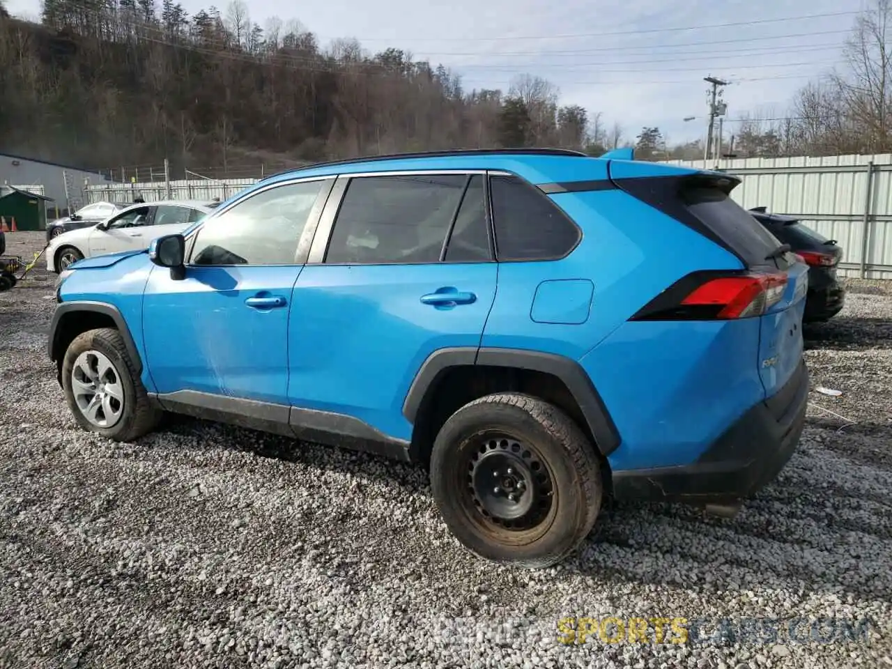 2 Photograph of a damaged car 2T3G1RFV9KW079069 TOYOTA RAV4 2019