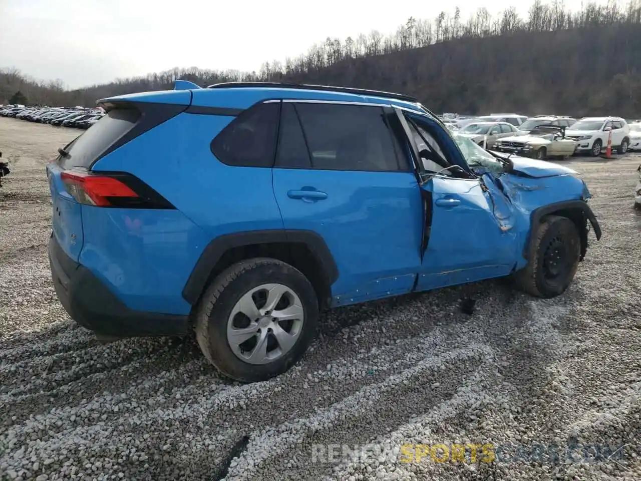 3 Photograph of a damaged car 2T3G1RFV9KW079069 TOYOTA RAV4 2019