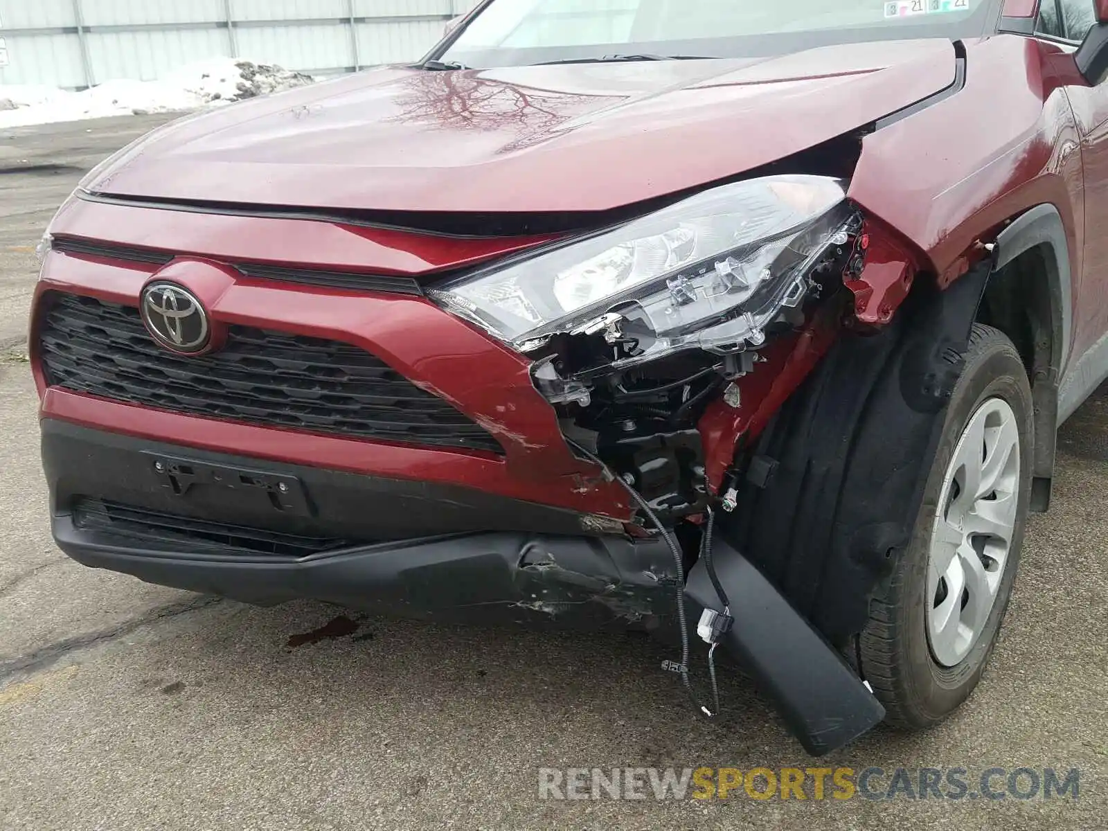 9 Фотография поврежденного автомобиля 2T3G1RFV9KW081596 TOYOTA RAV4 2019