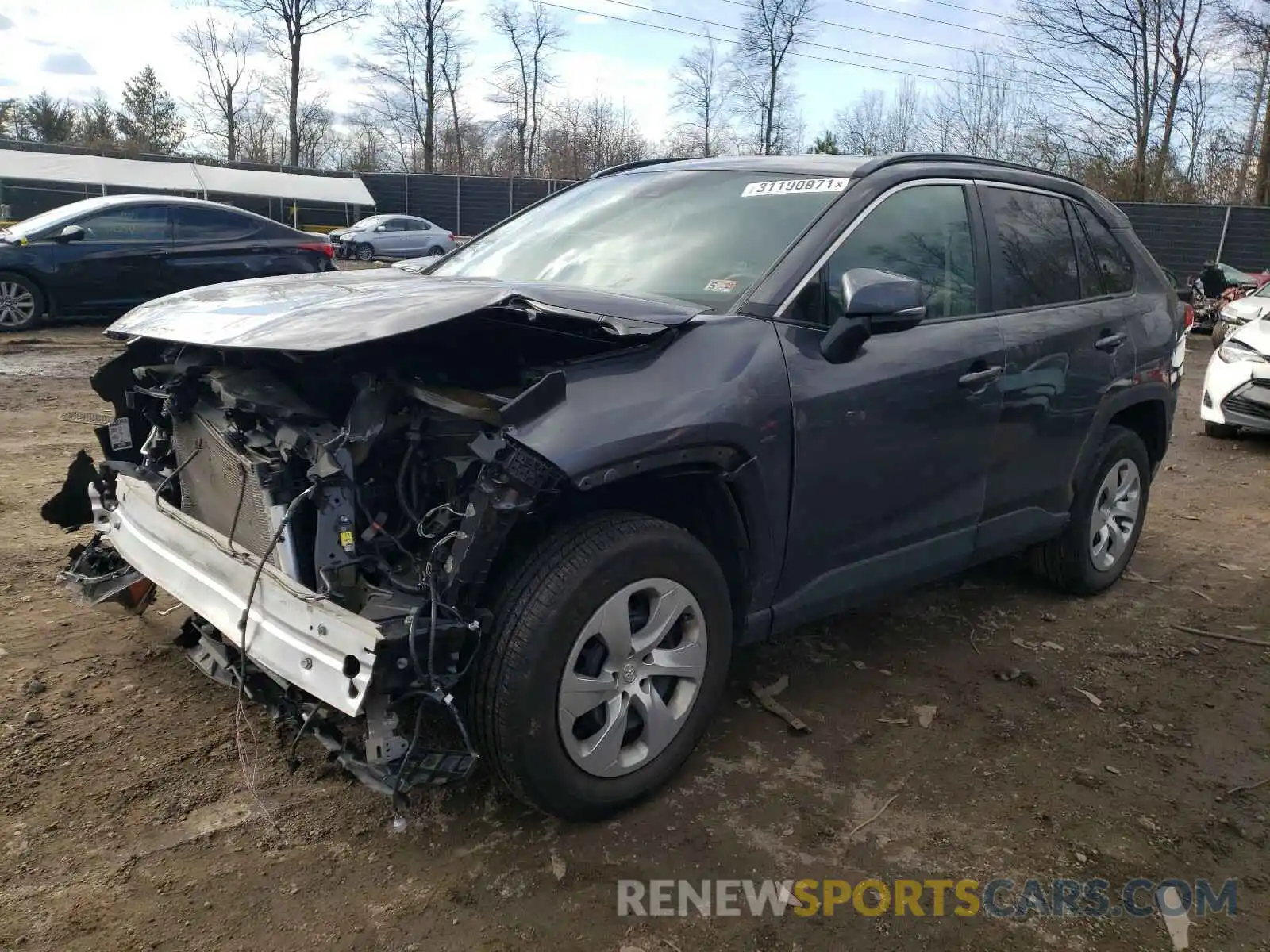 2 Фотография поврежденного автомобиля 2T3G1RFVXKC008030 TOYOTA RAV4 2019