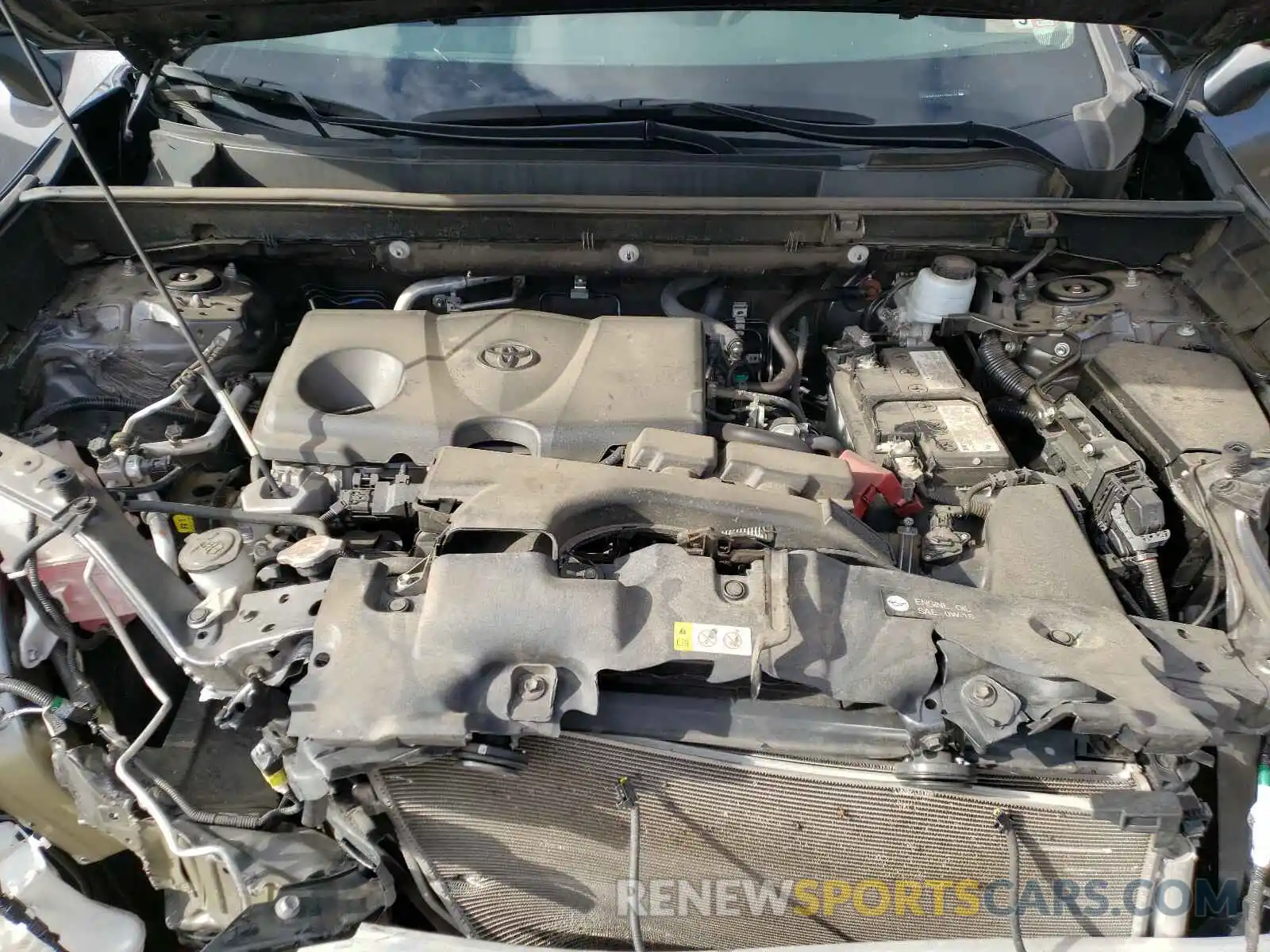 7 Photograph of a damaged car 2T3G1RFVXKC008030 TOYOTA RAV4 2019