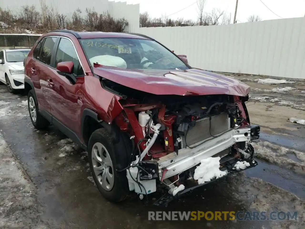 1 Photograph of a damaged car 2T3G1RFVXKC009940 TOYOTA RAV4 2019