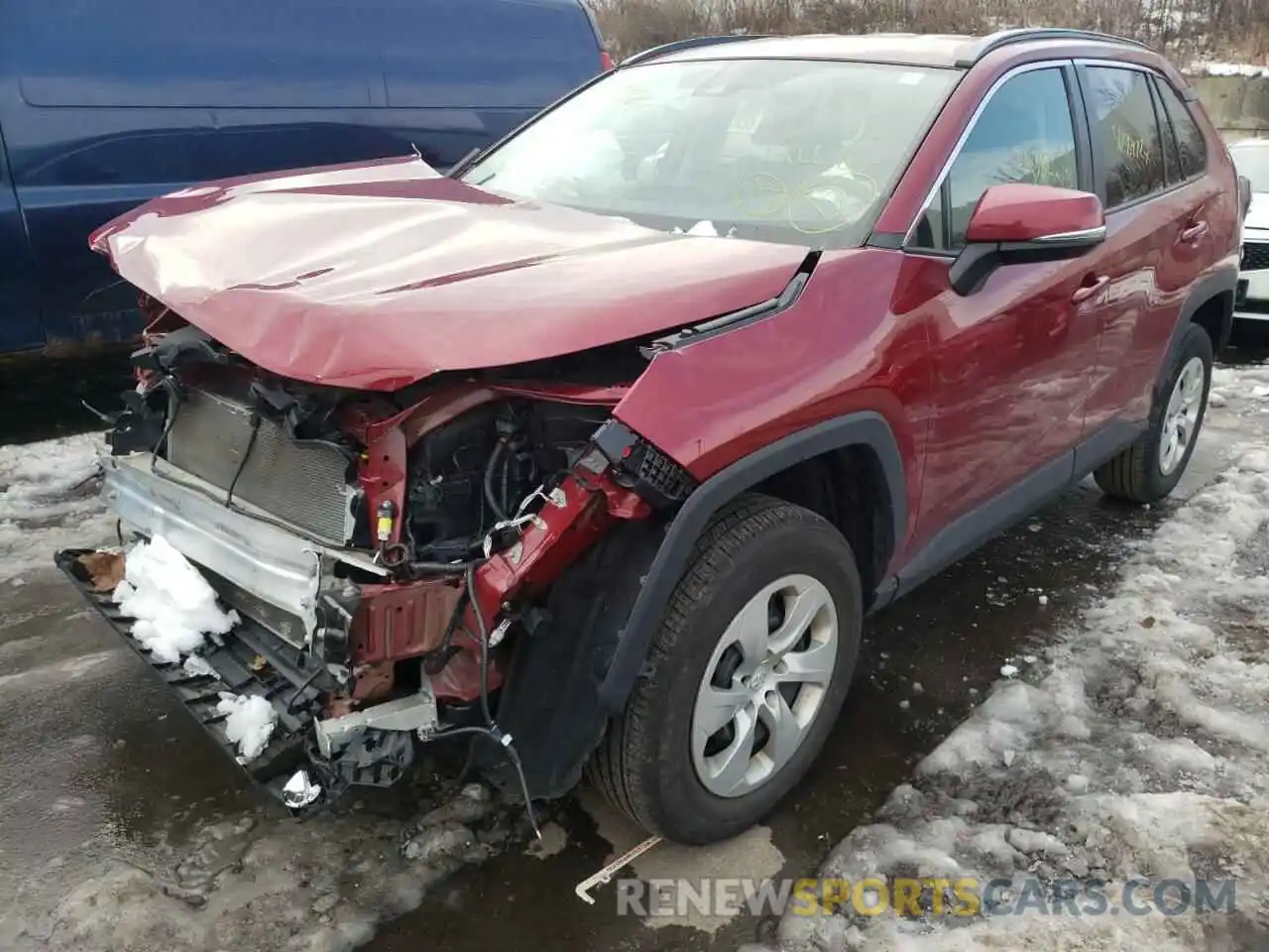 2 Photograph of a damaged car 2T3G1RFVXKC009940 TOYOTA RAV4 2019