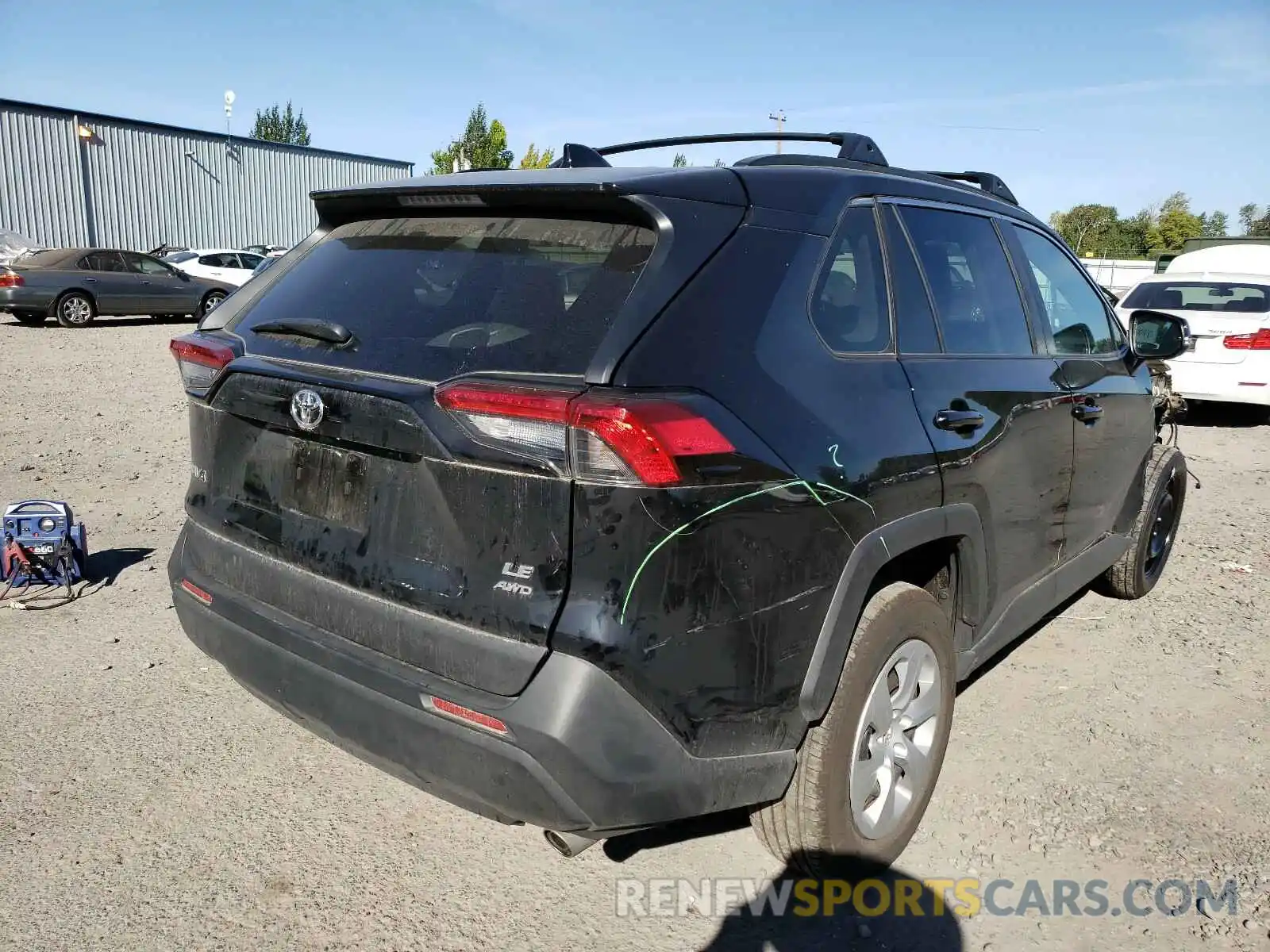 4 Photograph of a damaged car 2T3G1RFVXKC010358 TOYOTA RAV4 2019