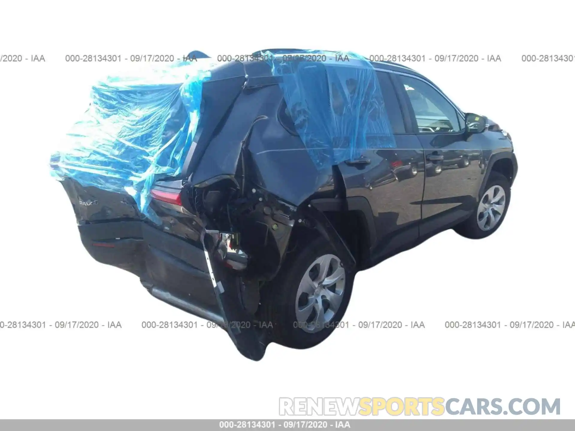 4 Photograph of a damaged car 2T3G1RFVXKC010666 TOYOTA RAV4 2019