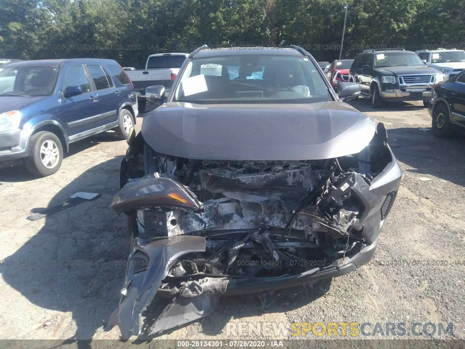 6 Photograph of a damaged car 2T3G1RFVXKC010666 TOYOTA RAV4 2019