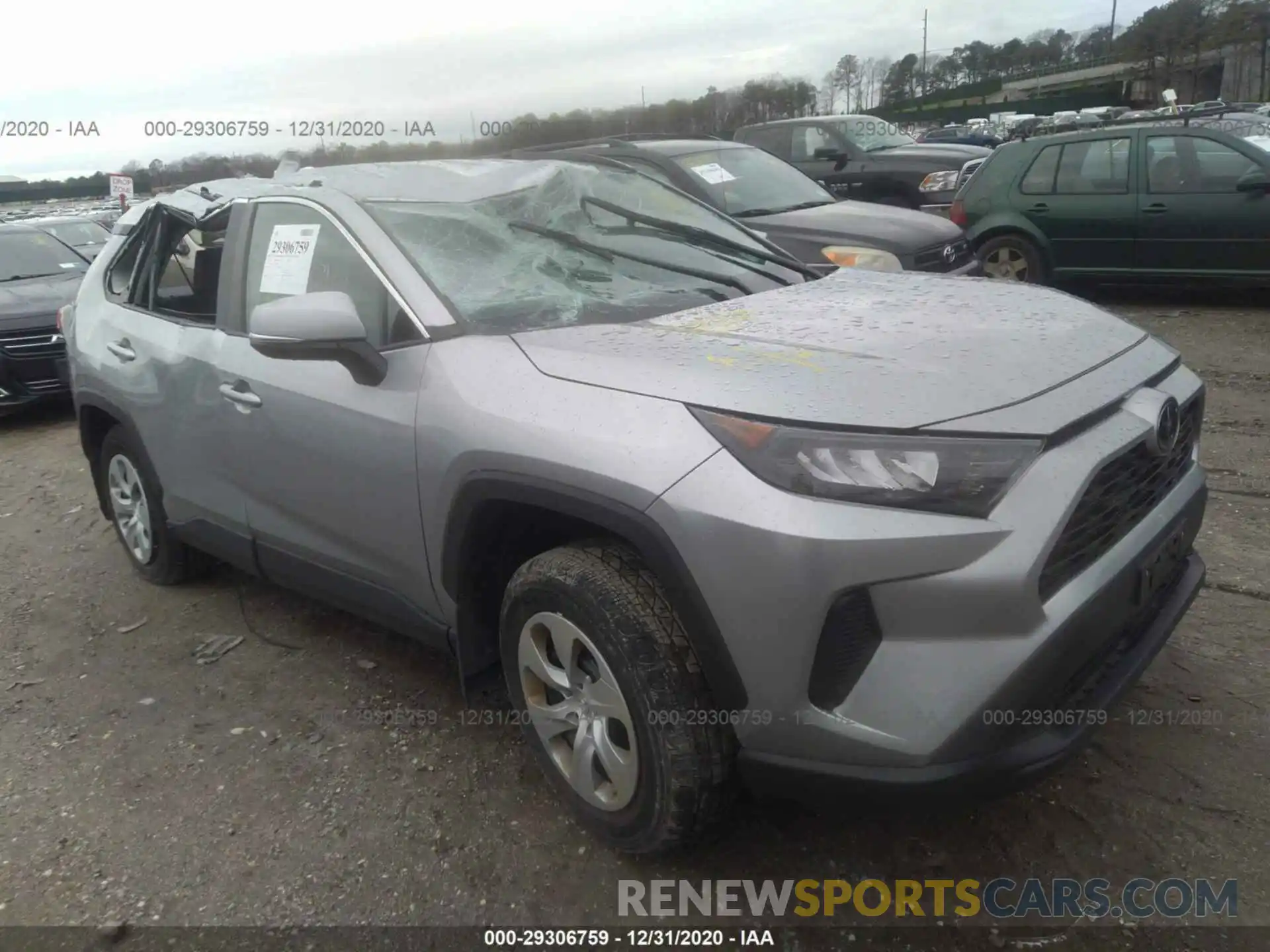 1 Фотография поврежденного автомобиля 2T3G1RFVXKC036149 TOYOTA RAV4 2019