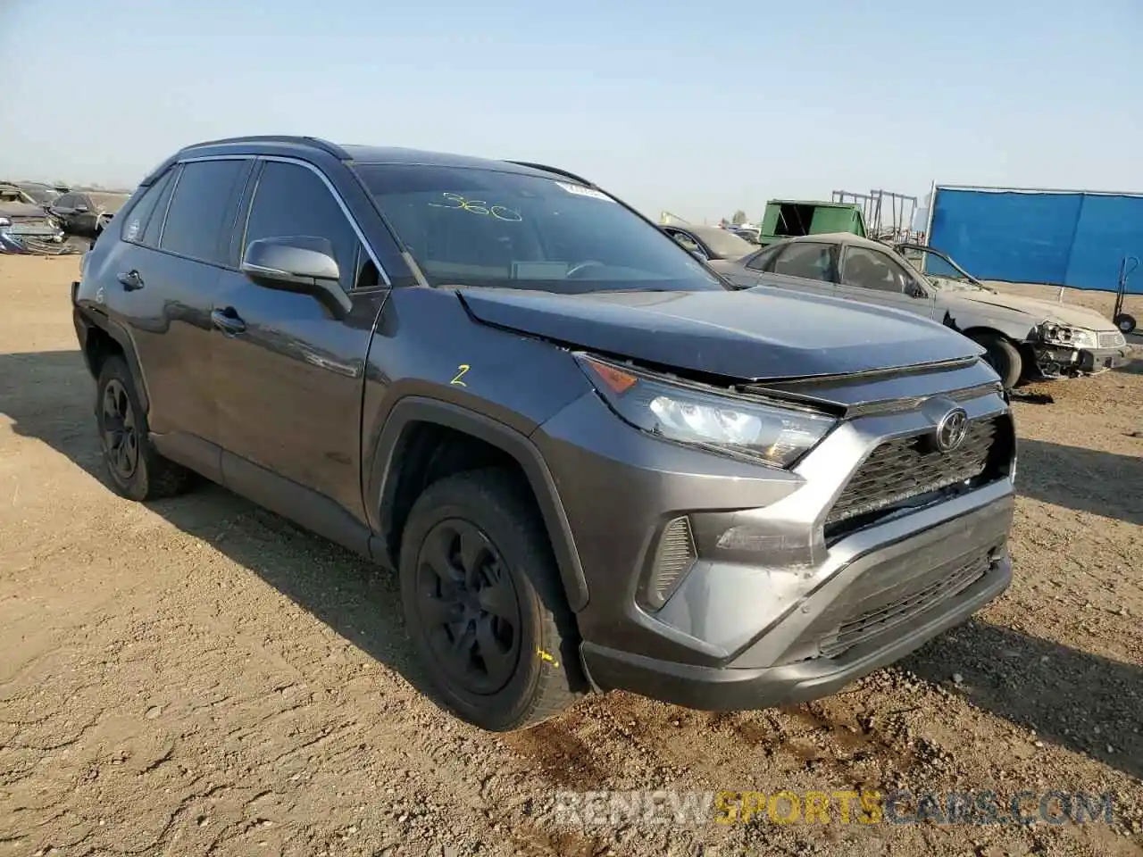 1 Photograph of a damaged car 2T3G1RFVXKC040945 TOYOTA RAV4 2019