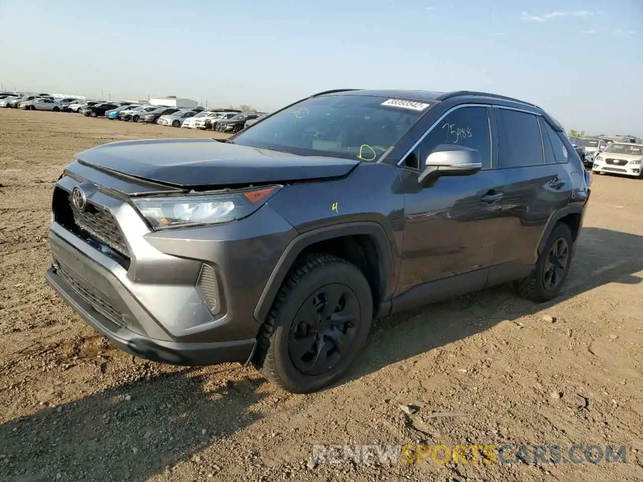 2 Photograph of a damaged car 2T3G1RFVXKC040945 TOYOTA RAV4 2019