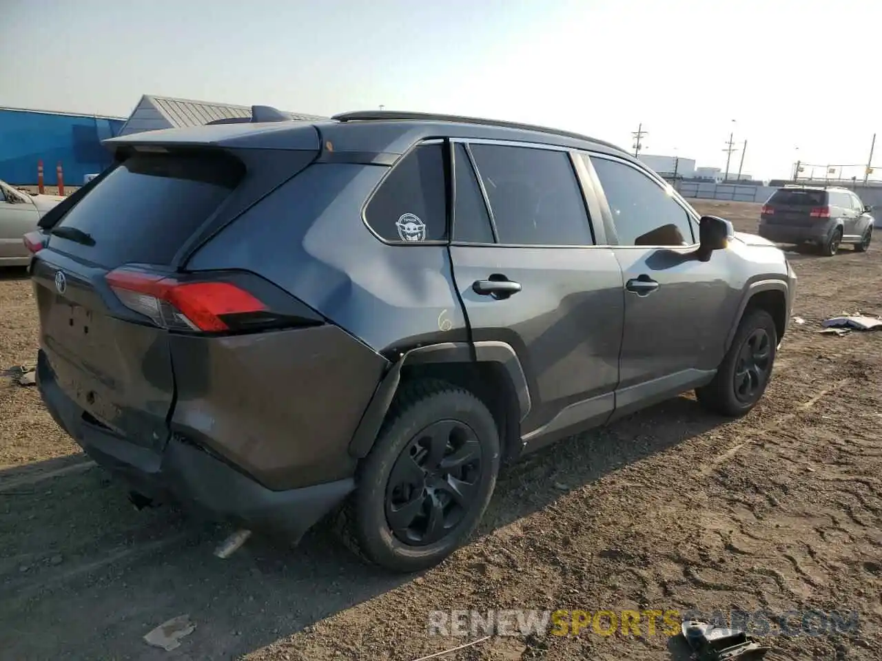 4 Photograph of a damaged car 2T3G1RFVXKC040945 TOYOTA RAV4 2019