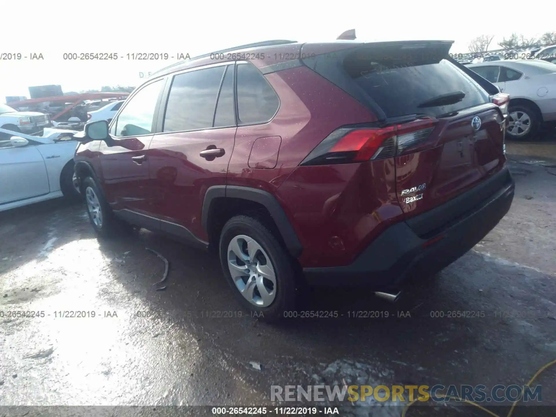 3 Фотография поврежденного автомобиля 2T3G1RFVXKC057499 TOYOTA RAV4 2019