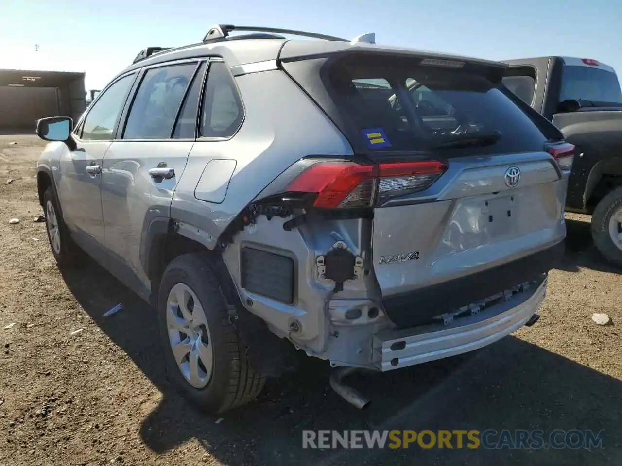 3 Photograph of a damaged car 2T3G1RFVXKC058524 TOYOTA RAV4 2019