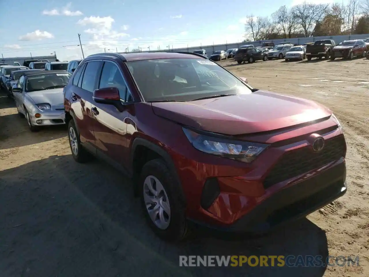 1 Photograph of a damaged car 2T3G1RFVXKW013078 TOYOTA RAV4 2019