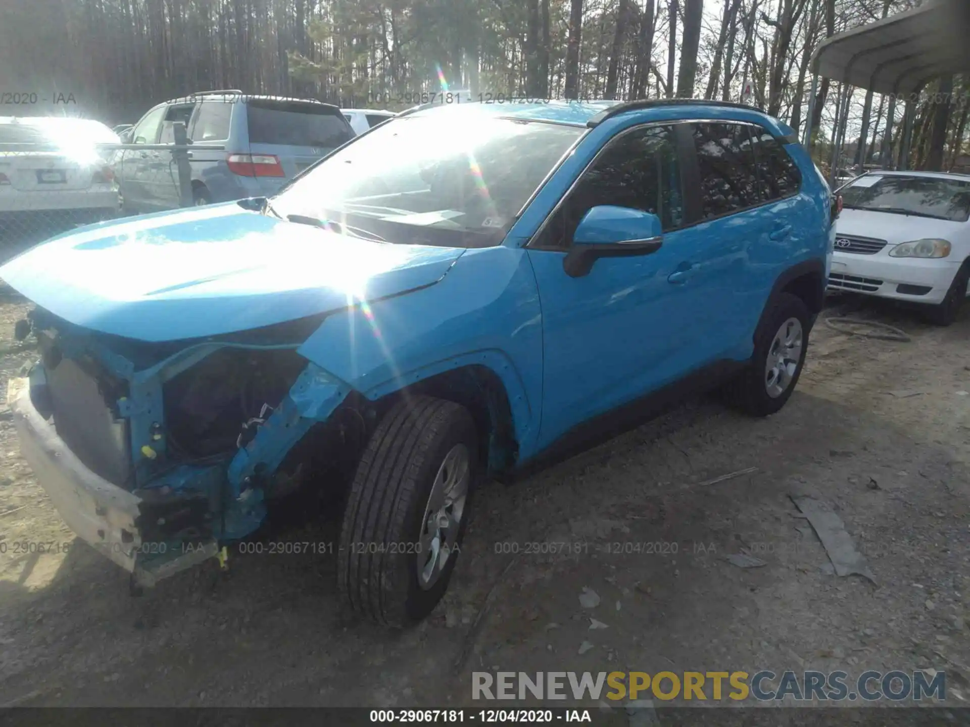 2 Фотография поврежденного автомобиля 2T3G1RFVXKW022508 TOYOTA RAV4 2019