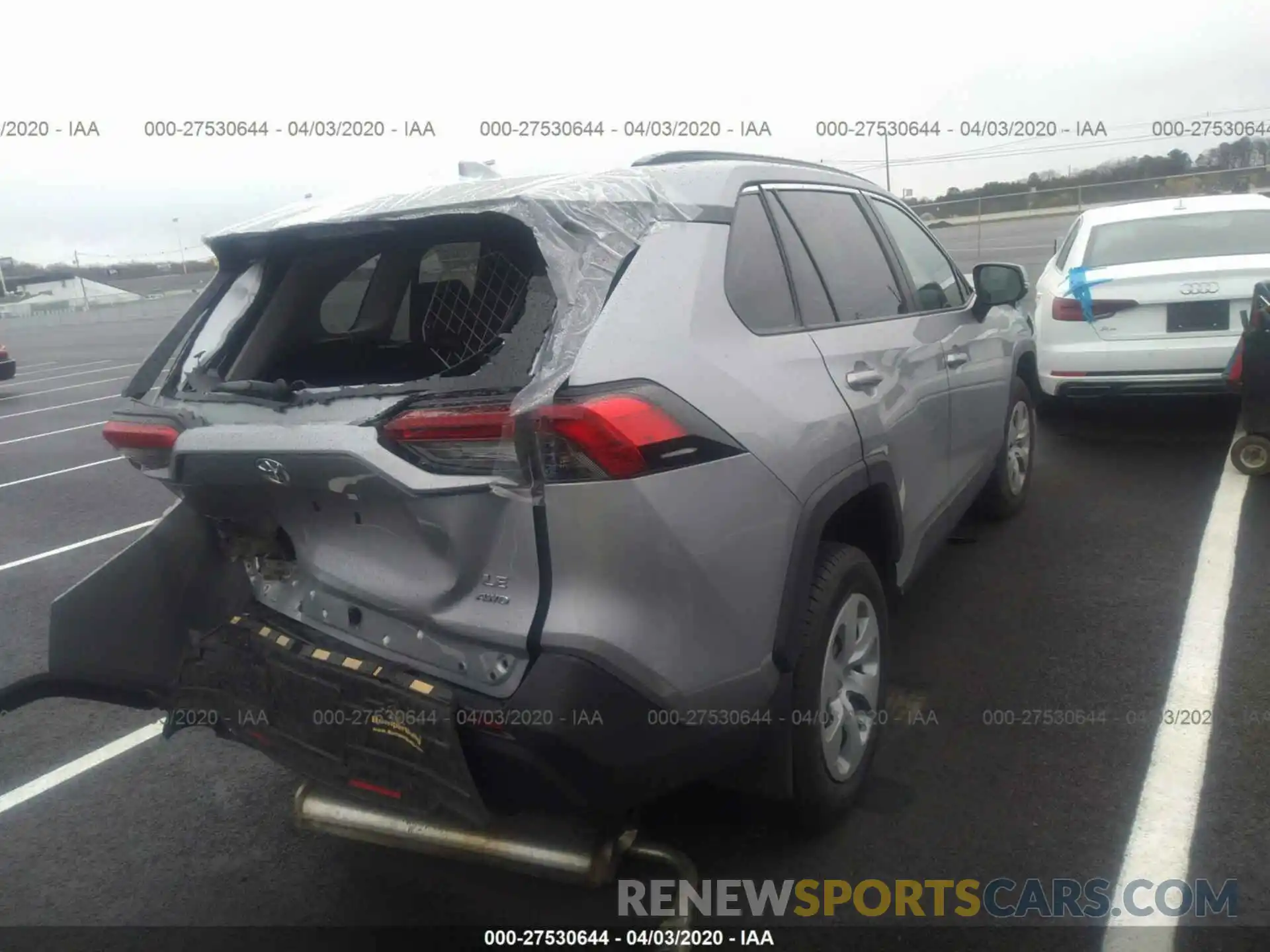 4 Фотография поврежденного автомобиля 2T3G1RFVXKW060692 TOYOTA RAV4 2019