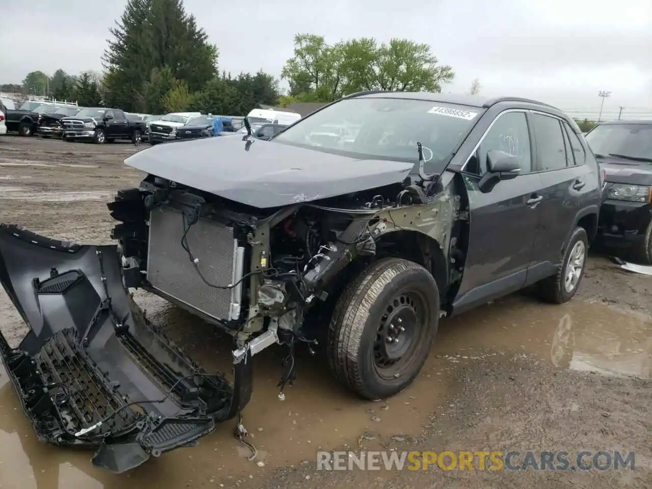 2 Photograph of a damaged car 2T3G1RFVXKW078853 TOYOTA RAV4 2019