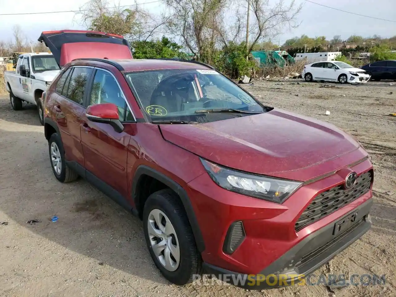 1 Фотография поврежденного автомобиля 2T3G1RFVXKW079307 TOYOTA RAV4 2019