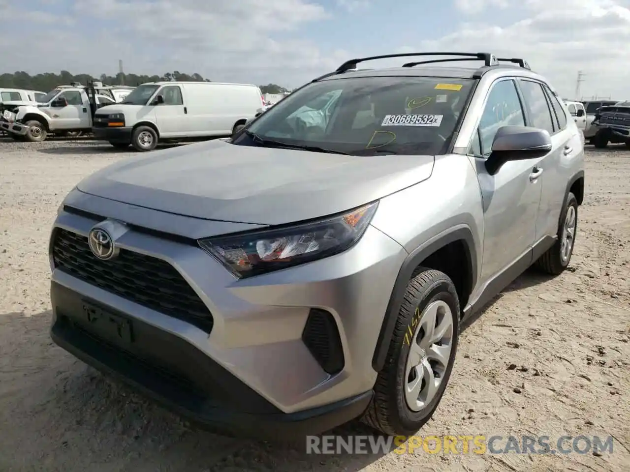 2 Фотография поврежденного автомобиля 2T3G1RFVXKW083387 TOYOTA RAV4 2019