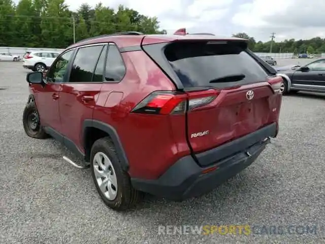 3 Photograph of a damaged car 2T3H1RFV0KC001110 TOYOTA RAV4 2019