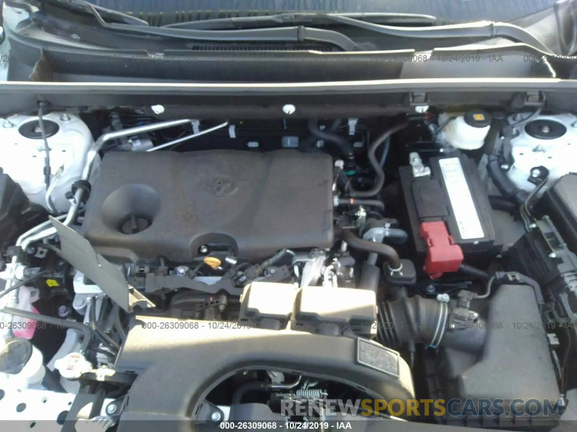 10 Фотография поврежденного автомобиля 2T3H1RFV0KC002726 TOYOTA RAV4 2019