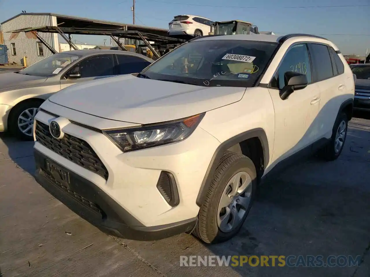 2 Фотография поврежденного автомобиля 2T3H1RFV0KC010471 TOYOTA RAV4 2019