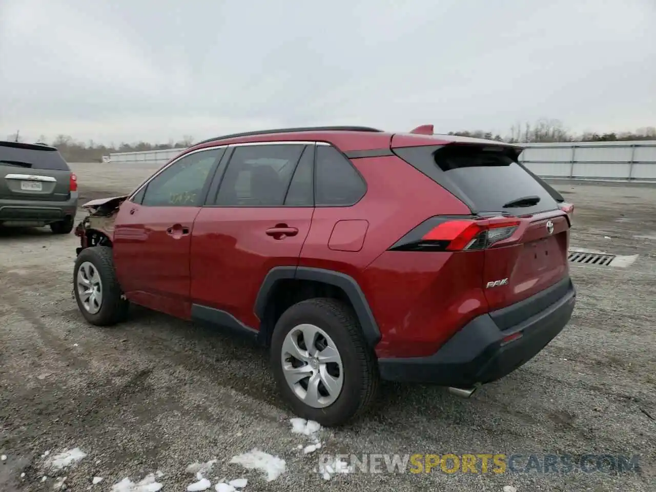 3 Photograph of a damaged car 2T3H1RFV0KC010860 TOYOTA RAV4 2019