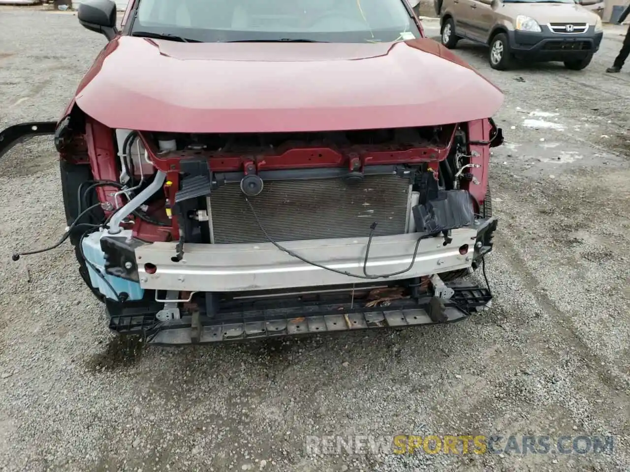 9 Фотография поврежденного автомобиля 2T3H1RFV0KC010860 TOYOTA RAV4 2019