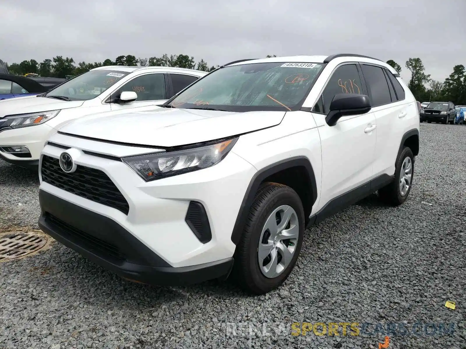 2 Фотография поврежденного автомобиля 2T3H1RFV0KC010972 TOYOTA RAV4 2019