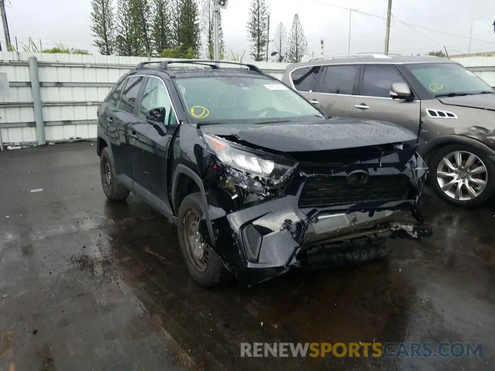 1 Фотография поврежденного автомобиля 2T3H1RFV0KC021065 TOYOTA RAV4 2019