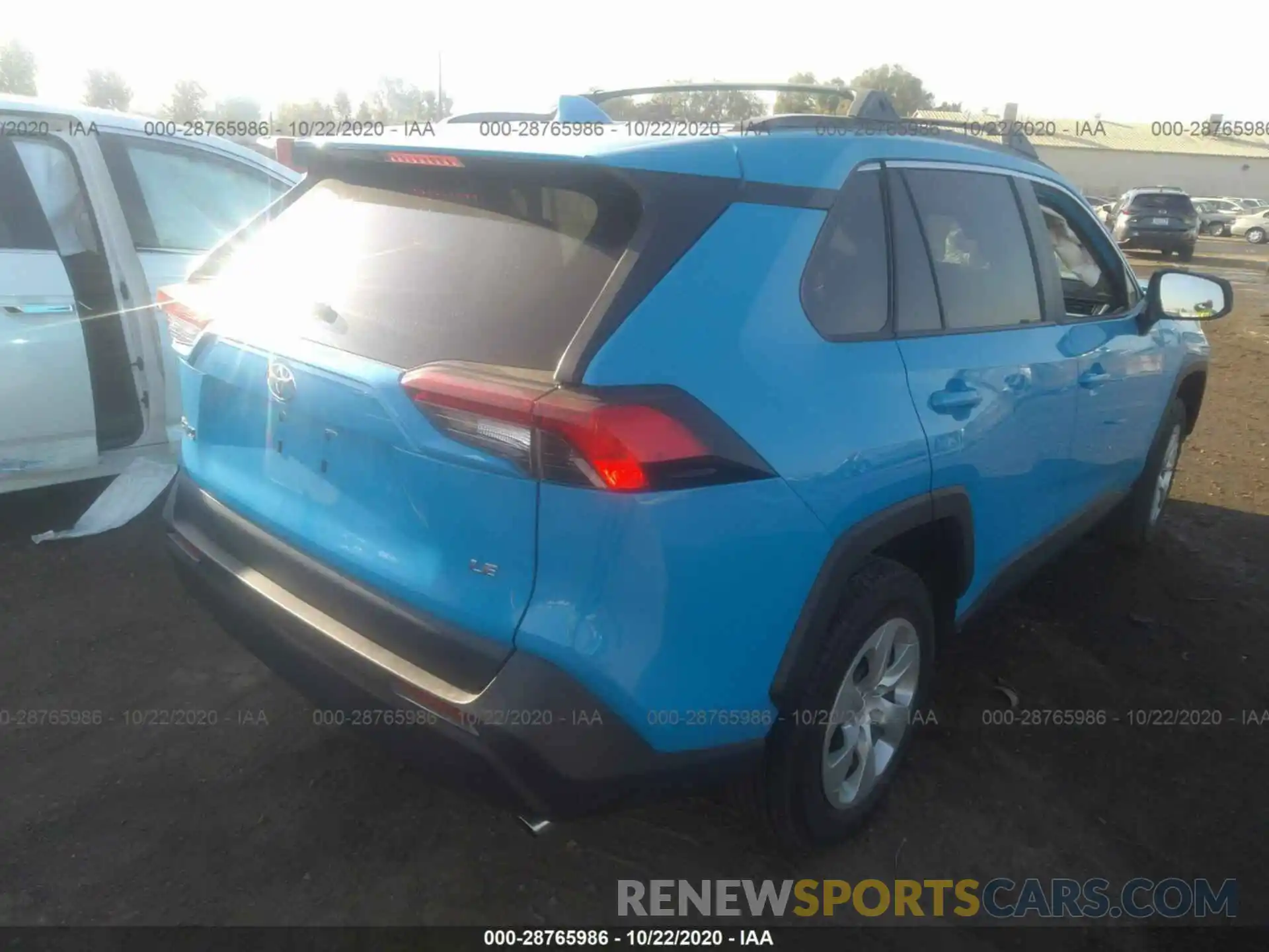 4 Фотография поврежденного автомобиля 2T3H1RFV0KC023091 TOYOTA RAV4 2019