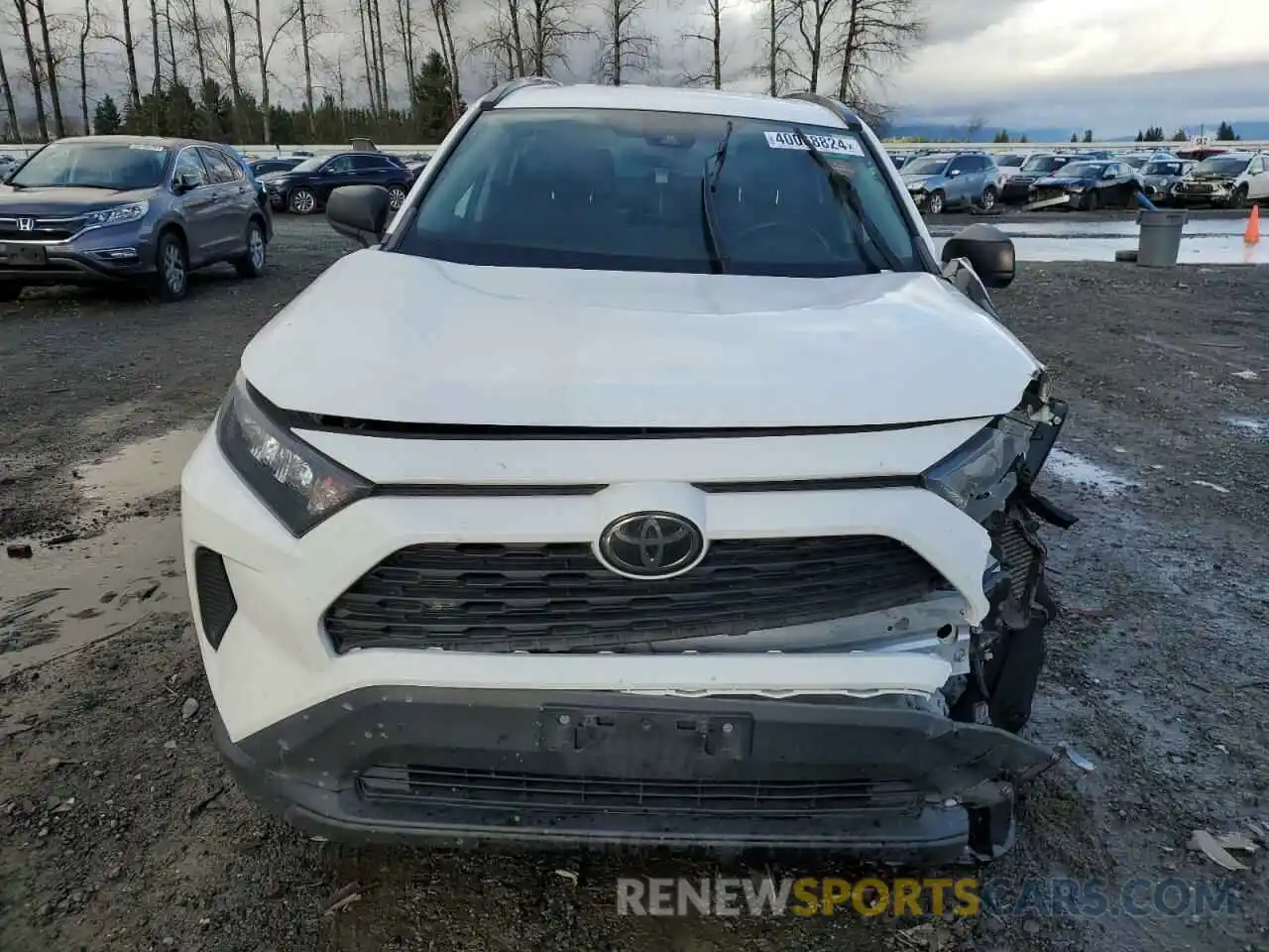 5 Photograph of a damaged car 2T3H1RFV0KC031188 TOYOTA RAV4 2019