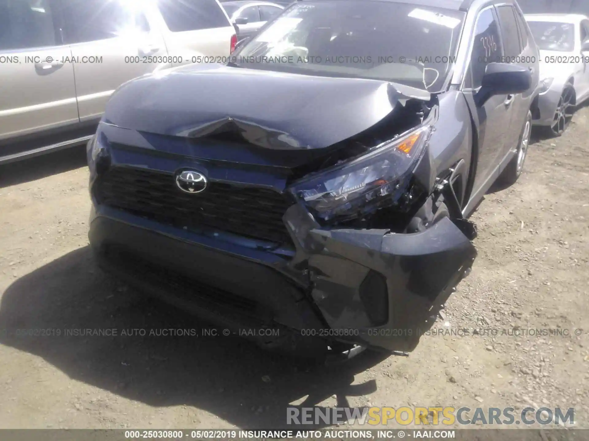 6 Photograph of a damaged car 2T3H1RFV0KW002059 TOYOTA RAV4 2019