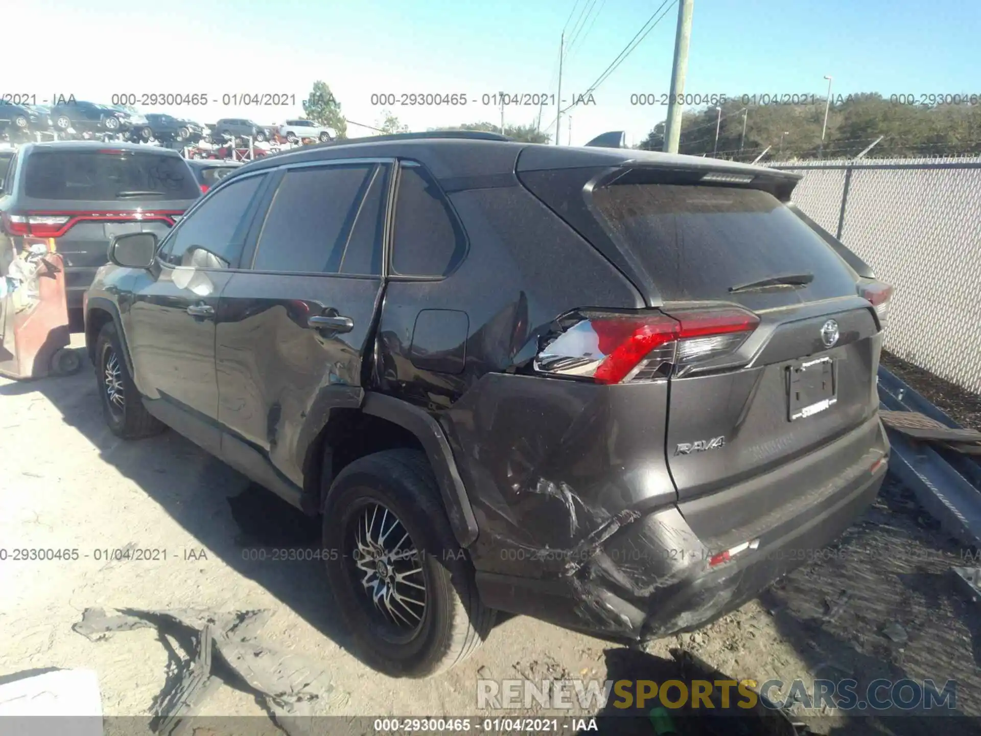 3 Photograph of a damaged car 2T3H1RFV0KW006211 TOYOTA RAV4 2019