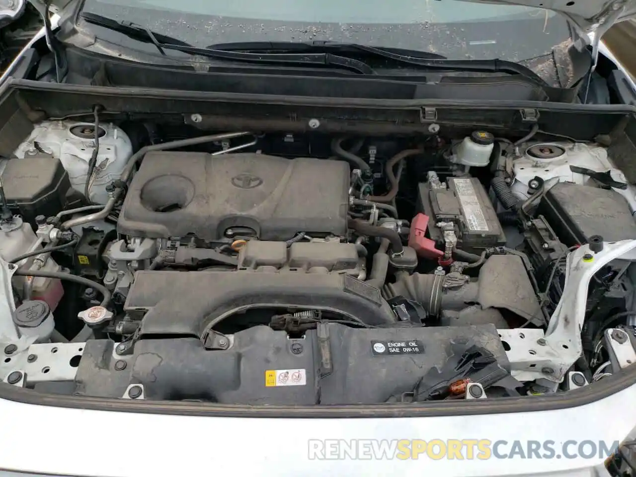 7 Фотография поврежденного автомобиля 2T3H1RFV0KW008184 TOYOTA RAV4 2019