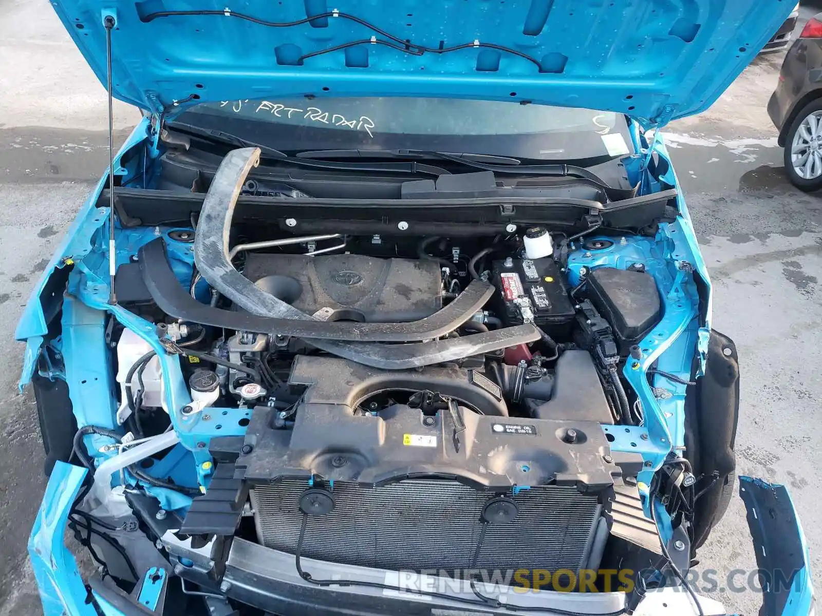 7 Фотография поврежденного автомобиля 2T3H1RFV0KW010789 TOYOTA RAV4 2019