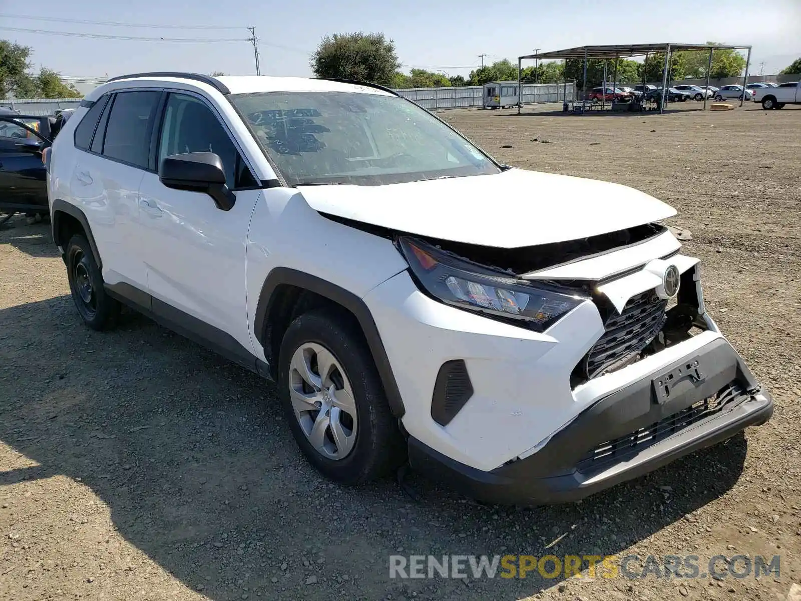 1 Фотография поврежденного автомобиля 2T3H1RFV0KW015183 TOYOTA RAV4 2019