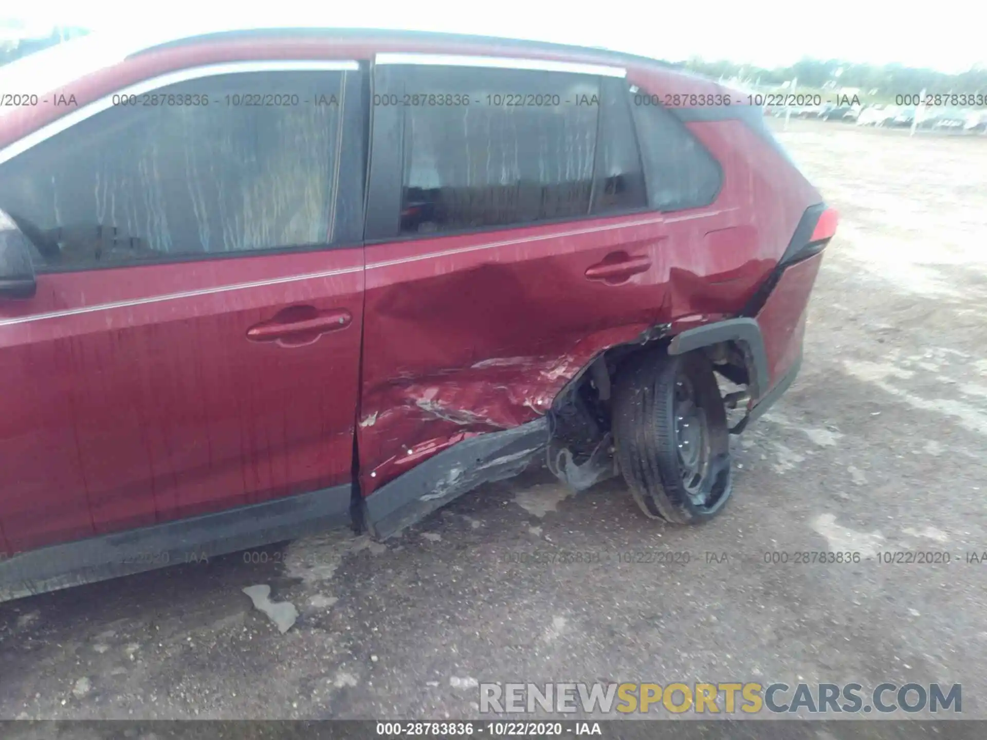 6 Photograph of a damaged car 2T3H1RFV0KW015992 TOYOTA RAV4 2019