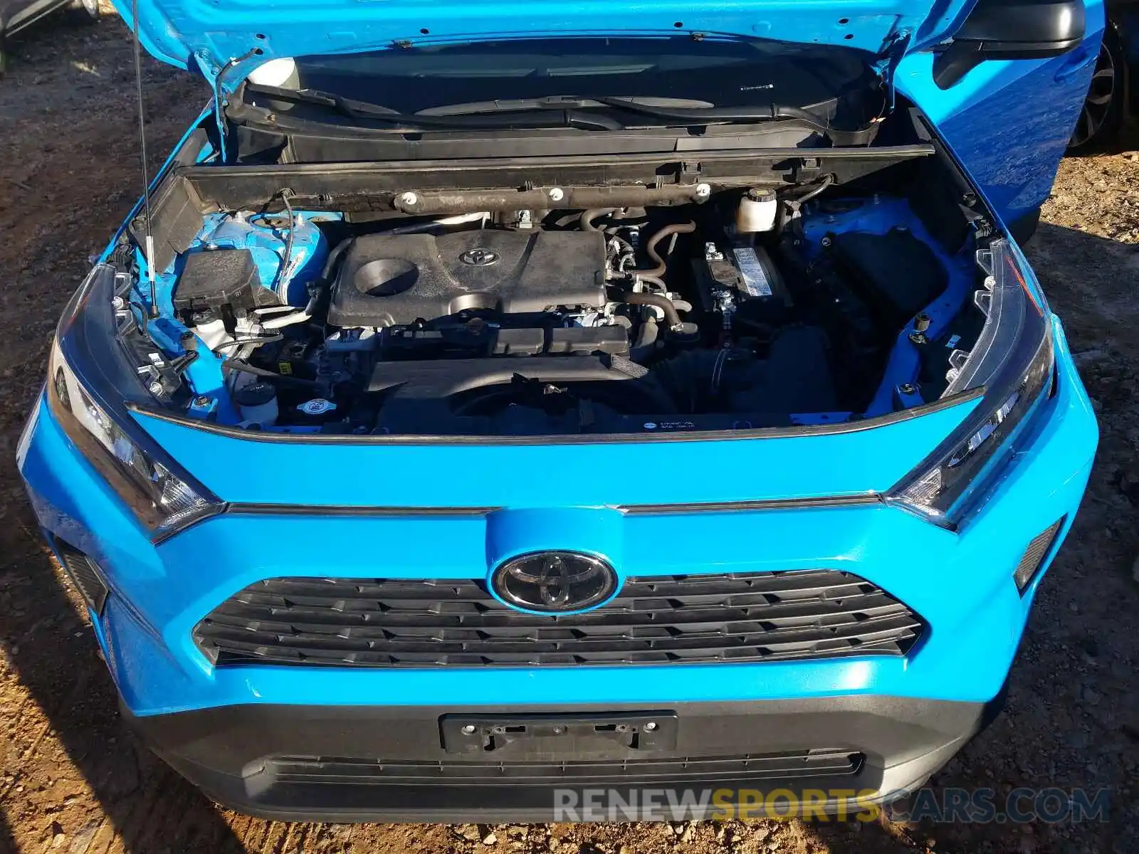 7 Фотография поврежденного автомобиля 2T3H1RFV0KW019783 TOYOTA RAV4 2019