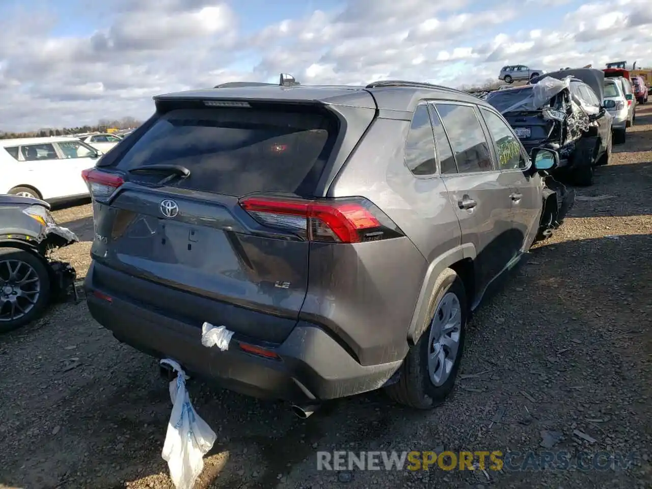 4 Фотография поврежденного автомобиля 2T3H1RFV0KW021470 TOYOTA RAV4 2019