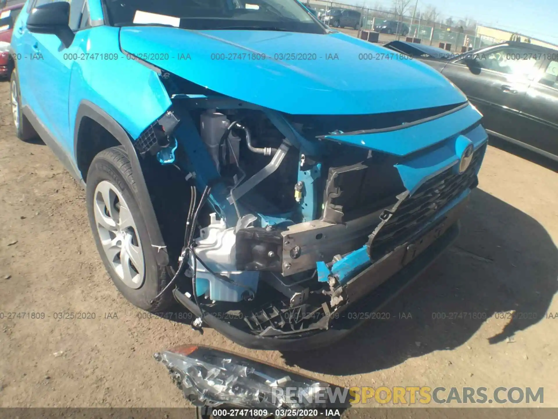 6 Photograph of a damaged car 2T3H1RFV0KW025891 TOYOTA RAV4 2019